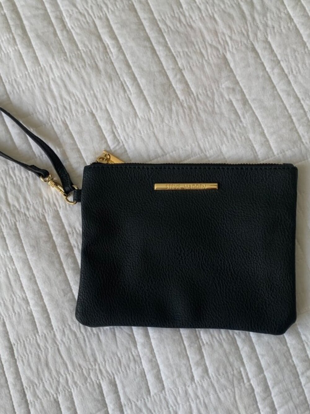 Steve Madden Wristlet Black
